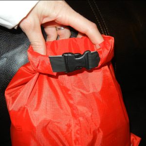 Waterproof bag - how to close
